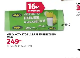 Rossmann Kelly Köthető Füles Szemeteszsák ajánlat