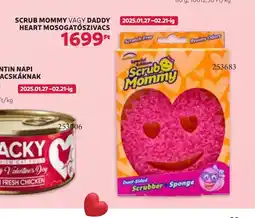 Rossmann Scrub Mommy vagy Daddy Heart mosogatszivacs ajánlat