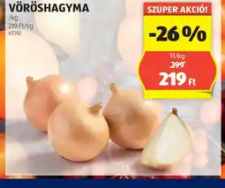 ALDI Vöröshagyma ajánlat