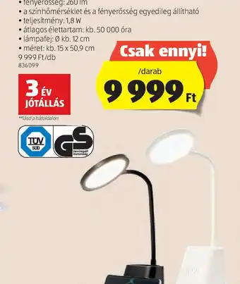 ALDI Asztali LED-lámpa ajánlat