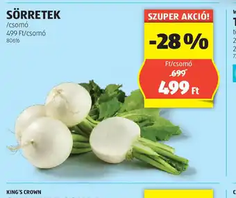 ALDI Sörretek ajánlat