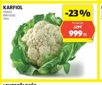 ALDI Karfiol ajánlat