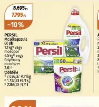 Müller Persil moskapszula ajánlat