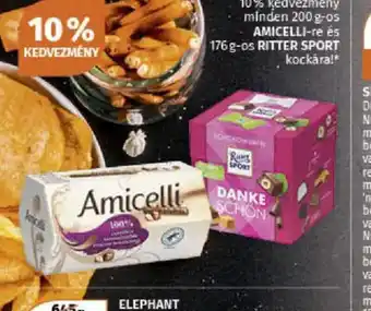 Müller Amicelli és Ritter Sport ajánlat