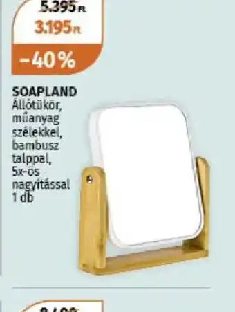 Müller Soapland állíthat tükör ajánlat