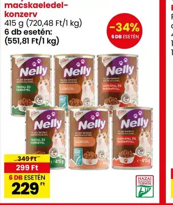 Interspar Nelly macskaeledel-konzerv ajánlat