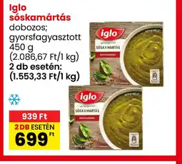 Interspar Iglo Sskamártás ajánlat