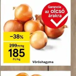 Tesco Vöröshagyma ajánlat