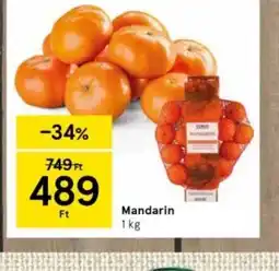 Tesco Mandarin ajánlat