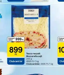 Tesco Tesco reszelt Mozzarella sajt ajánlat