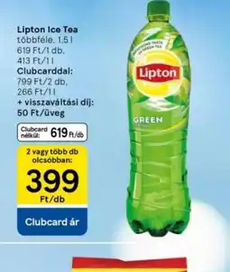 Tesco Lipton Ice Tea Green ajánlat