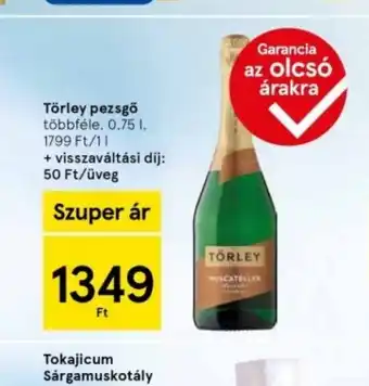 Tesco Torley pezsgő ajánlat