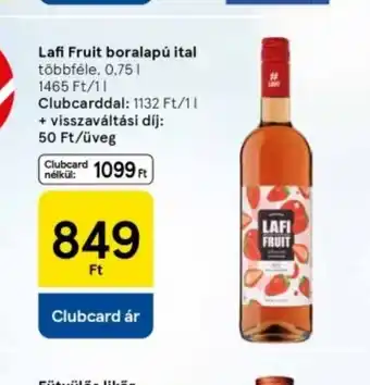 Tesco Lafi Fruit boralapú ital ajánlat