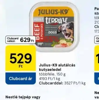 Tesco Julius-K9 kutyaeledel ajánlat