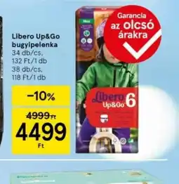 Tesco Libero Up&Go bugyipelenka ajánlat