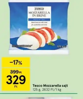 Tesco Tesco Mozzarella sajt ajánlat