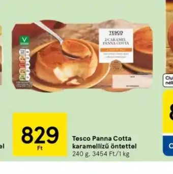 Tesco Tesco Panna Cotta ajánlat