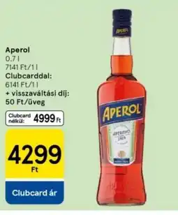 Tesco Aperol ajánlat