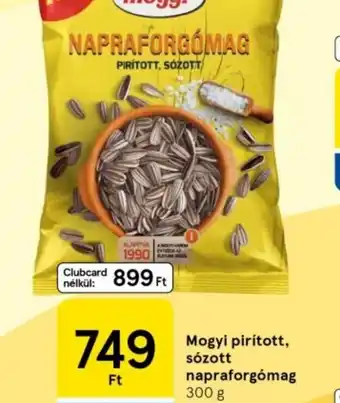 Tesco Mogyi pirított, szott napraforgmag ajánlat