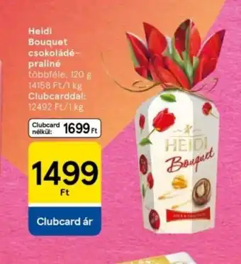 Tesco Heidi Bouquet csokoládé praliné ajánlat