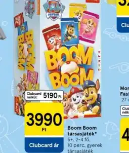 Tesco Boom Boom Társasjáték ajánlat