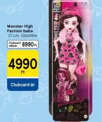 Tesco Monster High Fashion baba ajánlat