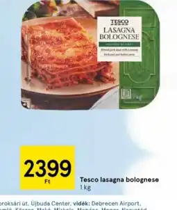 Tesco Tesco Lasagna Bolognese ajánlat