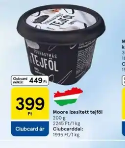 Tesco Moore Izeitett Tejföl ajánlat