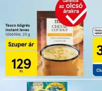 Tesco Tesco bögrés instant leves ajánlat