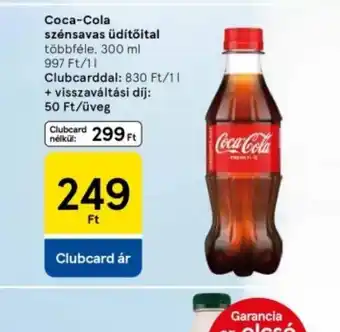 Tesco Coca-Cola szénsavas üdítőital ajánlat