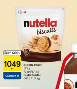 Tesco Nutella Biscuits ajánlat