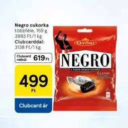 Tesco Negro cukorka ajánlat