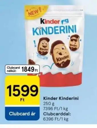 Tesco Kinder Kinderini ajánlat