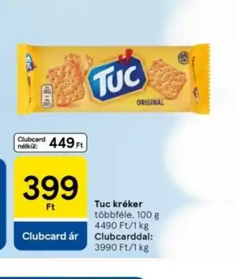 Tesco Tuc Krakker ajánlat