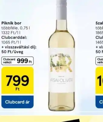 Tesco Piknik bor ajánlat