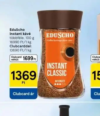 Tesco Eduscho Instant Kávé ajánlat