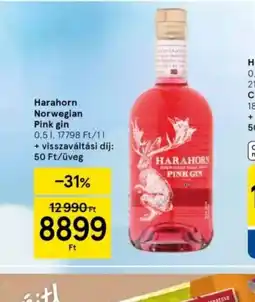 Tesco Harahorn Norwegian Pink Gin ajánlat