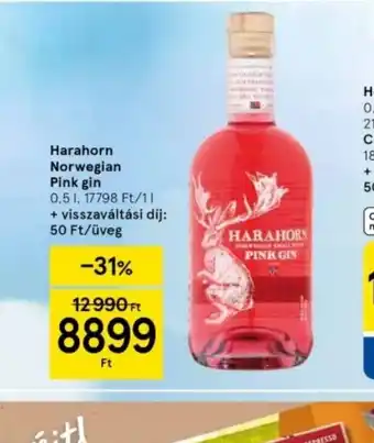 Tesco Harahorn Norwegian Pink Gin ajánlat