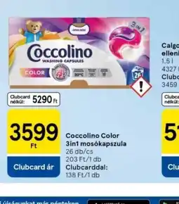 Tesco Coccolino Color 3in1 moskapszula ajánlat