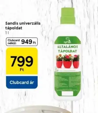 Tesco Sandis univerzális tápoldat ajánlat