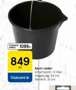 Tesco Kerti vödör ajánlat