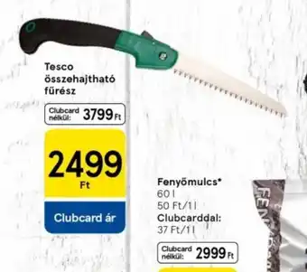 Tesco Tesco összehajthat fűrész ajánlat