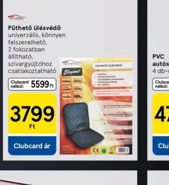 Tesco Fűthető Ülésvédõ ajánlat