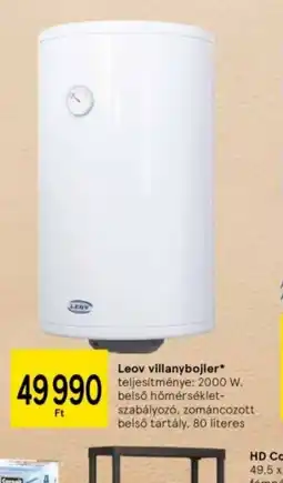 Tesco Leov villanybojler ajánlat