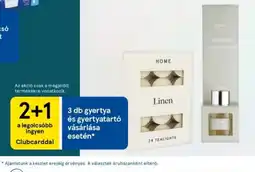 Tesco HOME Linen tea lights ajánlat