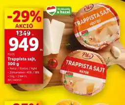 Lidl Pil Trappista Sajt ajánlat