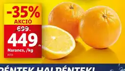 Lidl Narancs ajánlat