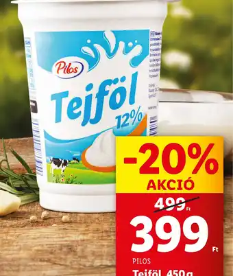 Lidl Pilos Tejföl ajánlat