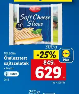 Lidl Milbona Ömlesztett Sajtszeletek ajánlat