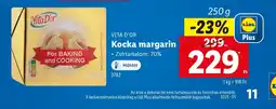 Lidl Vita D'or Kocka margarin ajánlat